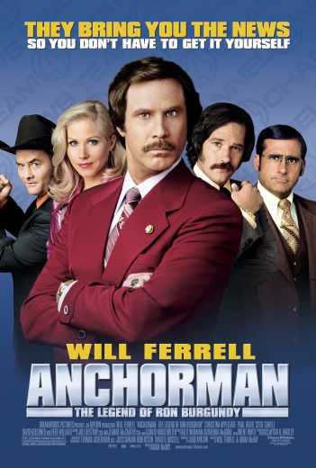 مشاهدة فيلم Anchorman The Legend Of Ron Burgundy 2004 مترجم